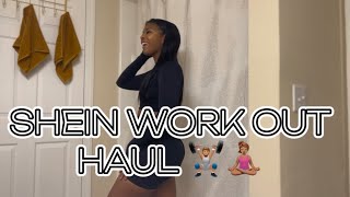 SHEIN WORKOUT TRY-ON HAUL 💋😌🥰