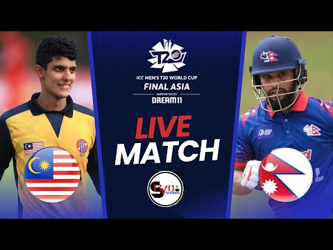Nepal vs Malaysia T20 Cricket Live | Match Preview | ICC Men's T20 World Cup Asia Qualifier 2023