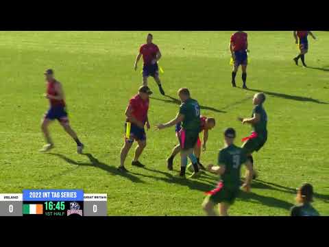 International Tag Series, Men's 40s Quarter-Final, Ireland vs Great Britain on 7th August 2022