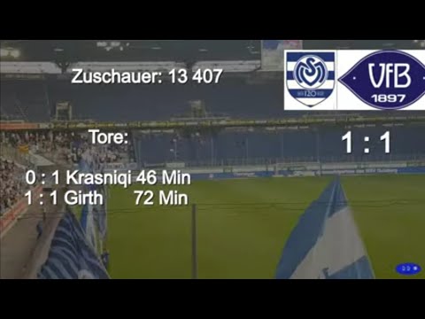 MSV Duisburg : VFB Oldenburg 1:1 Vlog 29.08.2022