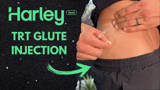 Intramuscular Glute Injection Tutorial For Testosterone Replacement Therapy - Harley Meds