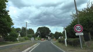 preview picture of video 'Driving On Avenue Henri Barbusse & Avenue des Rosaires, Plérin, Brittany, France 21st August 2014'