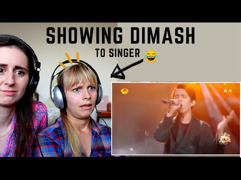 SINGERS FIRST REACTION to DIMASH - SOS