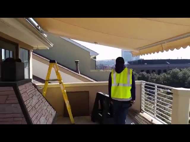 Dallas Highrise Retractable Awning
