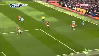 preview picture of video 'manchester united vs manchester City Sergio Agüero goal manchester united 2015'