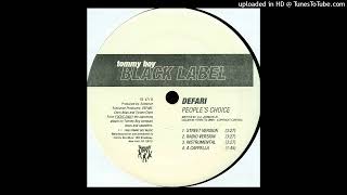 Defari- B1- People's Choice- Street Version