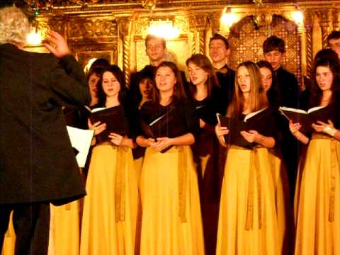 Corul ORFEU la Festivalul "Cu noi este Dumnezeu" la Orastie 4.12.2010