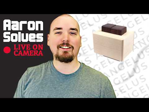 Aaron Solves Live - Angelus Wood Puzzle from Pelikan