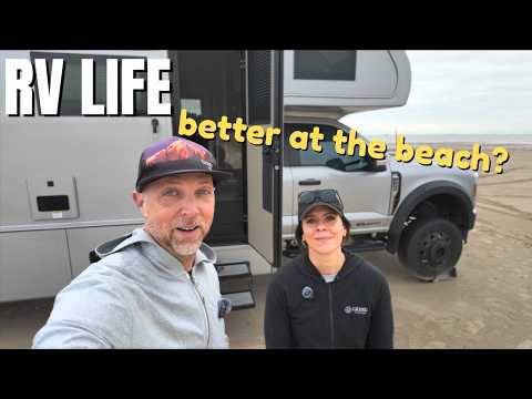 Galveston Texas….not exactly what we thought (RV Life at the Beach)