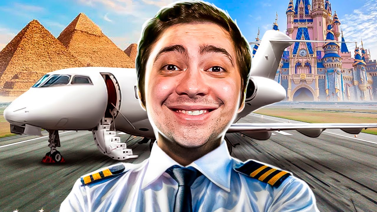 PASSEANDO PELO MUNDO COM MEUS AMIGOS! - MICROSOFT FLIGHT SIMULATOR 2024