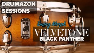 Video thumbnail for Mapex Black Panther Velvetone 14 x 5.5 Maple Walnut Snare Drum, Drumazon Tuning Morph Video by Drumazon Drum Store