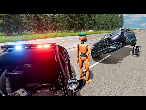 Satisfying Rollover Crashes #8 - BeamNG.drive | Epic Fail
