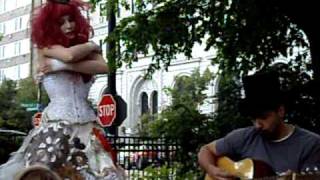 Emilie Autumn singing My Fairweather Friend in Lincoln Park