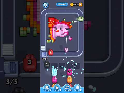 Pixel Flow Level 2488 Walkthrough