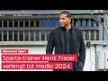 Trainer Henk Fraser langer bij Sparta: 'Stap zetten naar structureel linkerrijtje'