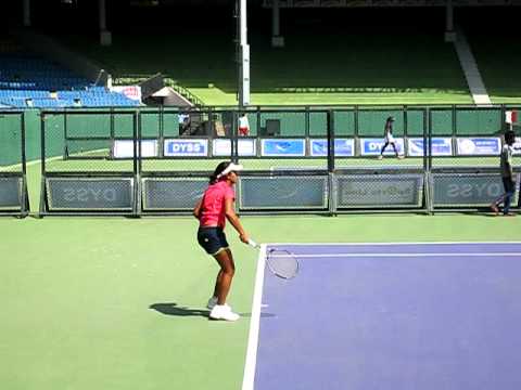 damini sharma serve slow