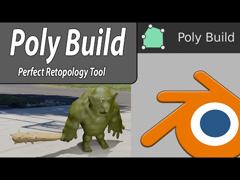 Poly Build Tool in Blender!