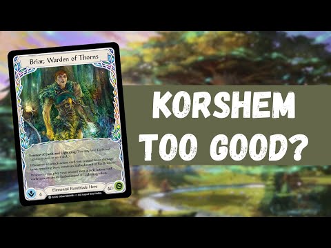 KORSHEM SEEING PLAY? 🥯 Briar CC Deck Tech 🥯 FAB Flesh and Blood TCG