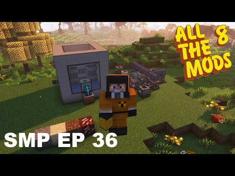 ATM 8 Multiplayer - EP 36 - Wasted Radioactive Bees, Plutonium & Polonium Pellets!