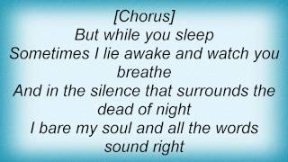 Tracy Lawrence - While You Sleep Lyrics