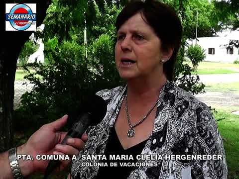 PRESIDENTA COMUNA DE ALDEA SANTA MARIA: CLELIA HERGENREDER