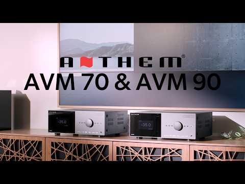 Anthem AVM 70 8K and AVM 90 home theater preamp/processors | Crutchfield