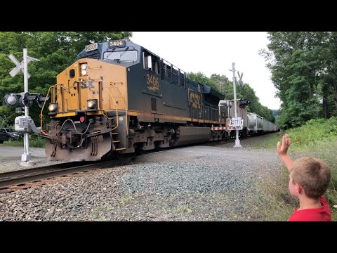 TRAIN TRACKERS #13 - CHASING CSX FREIGHT TRAINS