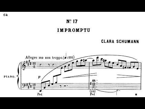Clara Schumann | Impromptu in E Major