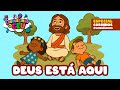 DEUS ESTÁ AQUI CORINHO GOSPEL Versão Louvorzinho Do Céu Música Infantil Gospel