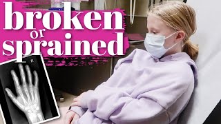 IS DAUGHTERS HAND BROKEN OR SPRAINED? | URGENT CARE FOR XRAY ON DAUGHTERS HAND | BROKEN OR SPRAINED?