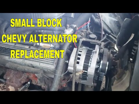 Small Block Chevy Alternator Replacement