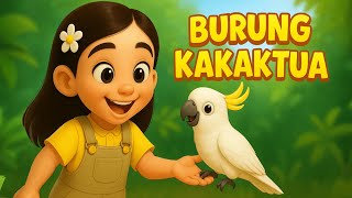 Download lagu Burung Kakaktua 🦜 Lagu Anak Edukasi | Azkiya & Kakatua Putih Ceria di Rumah & Mini Zoo mp3