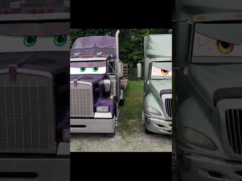 Trucks 😡 #short #car #cars #pixar #vfx  #truck #fun