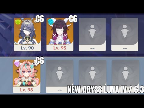 Columbina & Varesa Solo/Duo New Spiral Abyss Luna IV/6.3