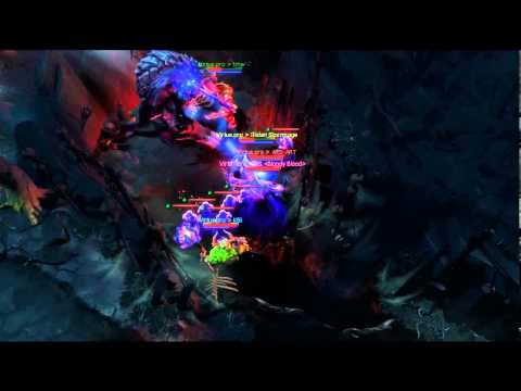 Virtus Pro 1st level Roshan fight vs Dignitas @ DreamHack Summer 2013