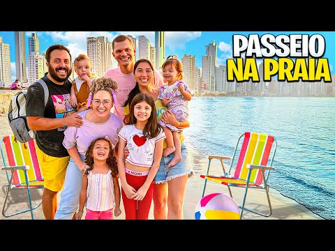 FOMOS A PRAIA COM A @familiabellaeluccashow