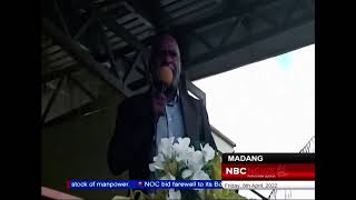 Minister Goi Launces Bogia District Community Development Centre | NBC PNG 