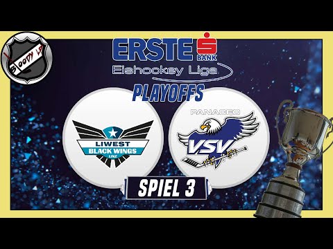 NHL 20 EBEL 🏒 FINALS - EHC Black Wings Linz - Villacher SV - Spiel 3 ★ Let's Play [4K]