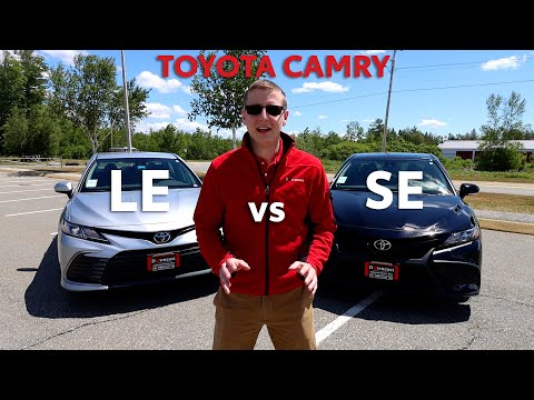 2021 Toyota Camry LE vs SE | Which one is right for you?