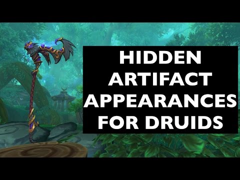 Hidden Artifact Appearances for Druids (Hidden Potential) | WoW Guide