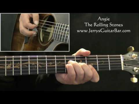 How To Play The Rolling Stones Angie (intro only)