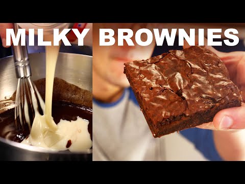 Condensed milk and browned butter brownies