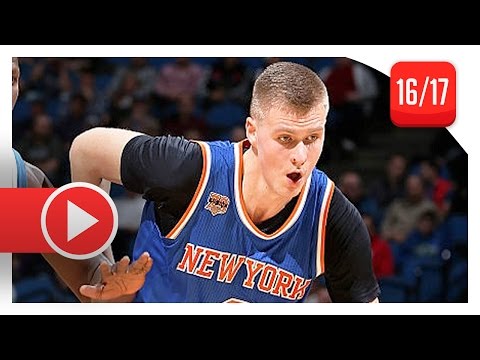 Kristaps Porzingis Full Highlights vs Timberwolves (2016.11.30) - 29 Pts, 8 Reb, CLUTCH!