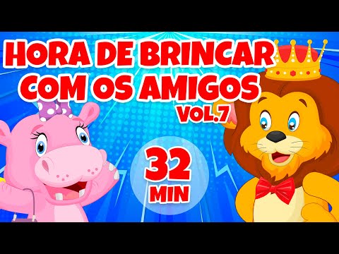 Hora de Brincar com os Amigos Vol. 7 - Giramille 32 min | Desenho Animado Musical