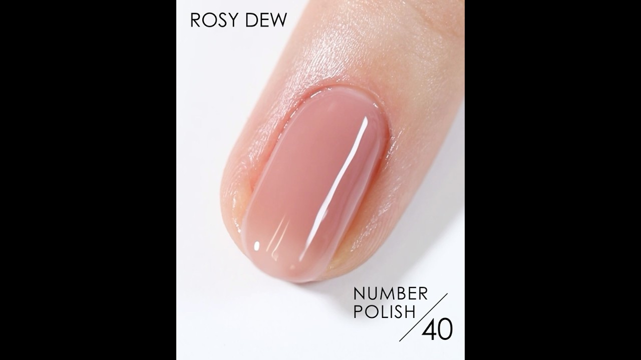 NUMBER POLISH 40 Rosy Dew / ロージーデュー｜D-UP ONLINE SHOP公式通販