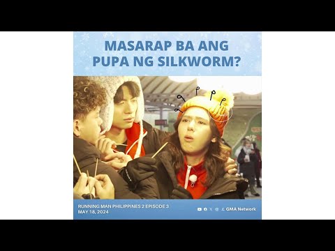 Running Man Philippines 2: Masarap ba ang pupa ng silkworm? (Episode 3)