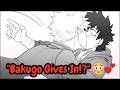 Bakudeku Deku Teases Bakugo For Kisses And Gets More Than He Expected English Comic Dub