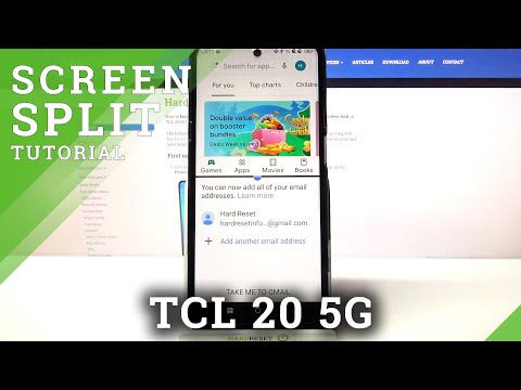 How to Enter Split Screen in TCL 20 5G – Activate Split Screen Mode