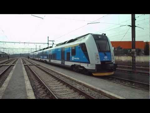 Odjezd vlaku Os 6823 (ČD 440.001) - Chomutov, 8. 4. 2013