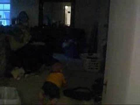 Triplets Climbing the Stairs